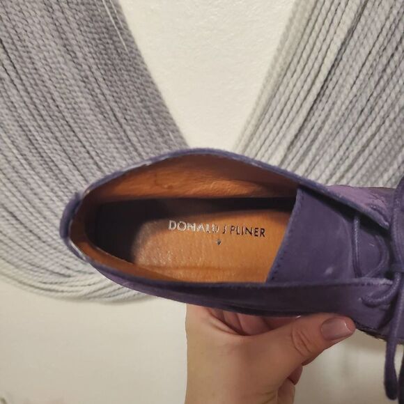 Donald Pliner Harmony Purple Ankle Boot Sz 8 - Picture 7 of 7